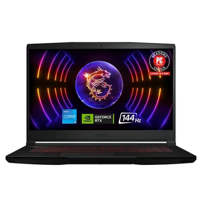 MSI GF63 THIN GAMING I5-12450H/16GB/512GB SSD /15.6" FHD 144Hz/WIN11 ESPAÑOL/RTX 2050 4GB
