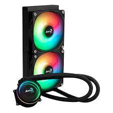 CPU COOLER AEROCOOL OASIS L240 ARGB/2X 120MM FAN/ LIQUIDA (SUPORT SOKET 1700/AM5)