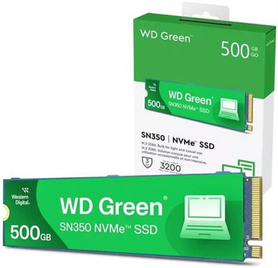 DISCO SSD 500GB NVME M.2 WD GREEN SN350