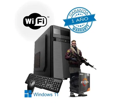 CPU RYZEN 5 5600GT/A520M/16GB 3200MHZ/SSD240GB/GAB KIT 600W