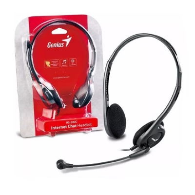 AURICULAR CON MICROFONO GENIUS HS-200C