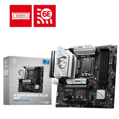 MOTHER MSI B760M GAMING PLUS WIFI 1700 H/DP/ M.2 / DDR5