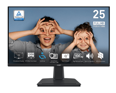 MONITOR MSI 24.5" PRO MP251L E2 (1920X1080 FHD) 120HZ  