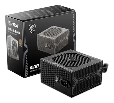 FUENTE MSI MAG A550BN 550W / ATX/ 80+ BRONCE 