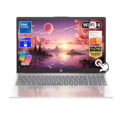 HP 15-FD0150WM I5-120U/8GB/SSD 512GB/15.6" FHD TOUCH WIN11 NATURAL SILVER