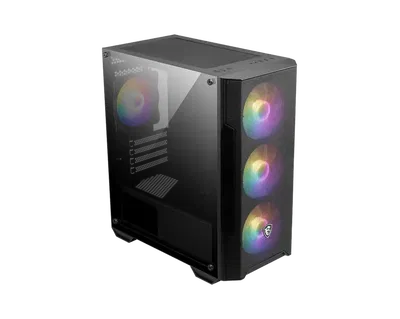 GABINETE MSI MAG FORGE M100A (MICRO-ATX/MINI-ATX) (4FAN/ACRILICO)