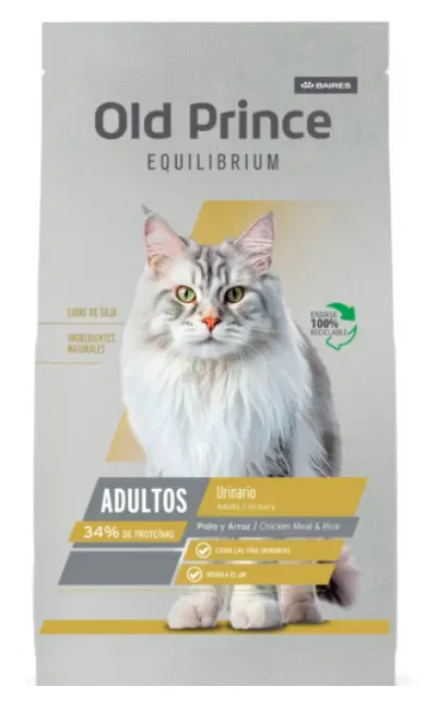 Old Prince gato adulto urinary equilibrium 1kg