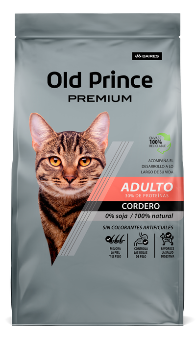 Old Prince gato adulto premium cordero 7,5kg