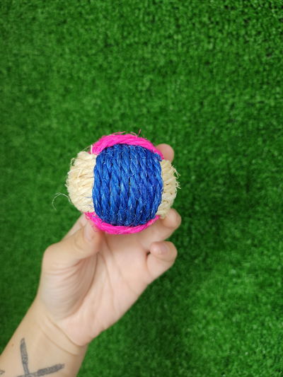 Juguete pelota sisal mediana