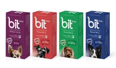 Comprimido Bit Trio 20 a 40kg (3 meses)