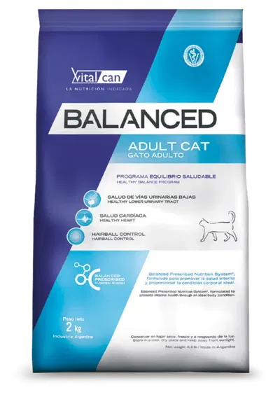 Vitalcan Balanced gato adulto 1kg