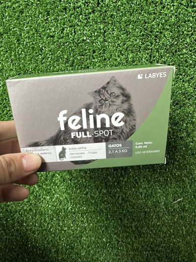 Antiparasitario interno + externo FELINE FULL SPOT gato 2 a 5kg