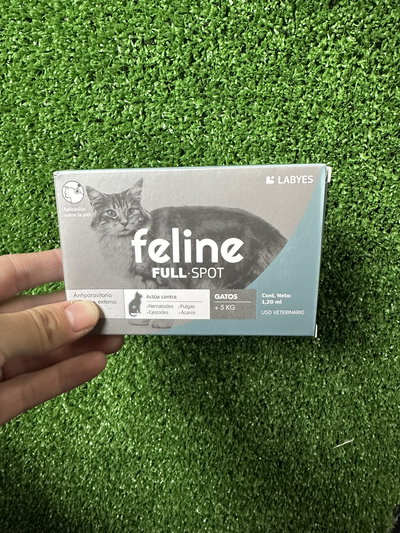 Antiparasitario interno + externo FELINE FULL SPOT gato +5kg