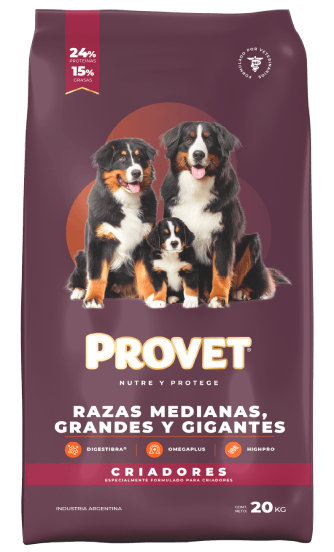 Provet perro criadores 20kg