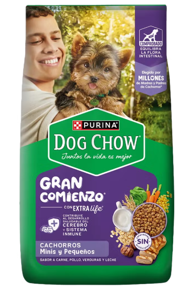 Dog Chow cachorro minis y pequeños 21kg 