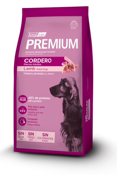 Vitalcan Premium perro cordero 20kg