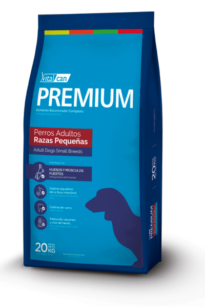 Vitalcan Premium perro adulto raza pequeña 20kg
