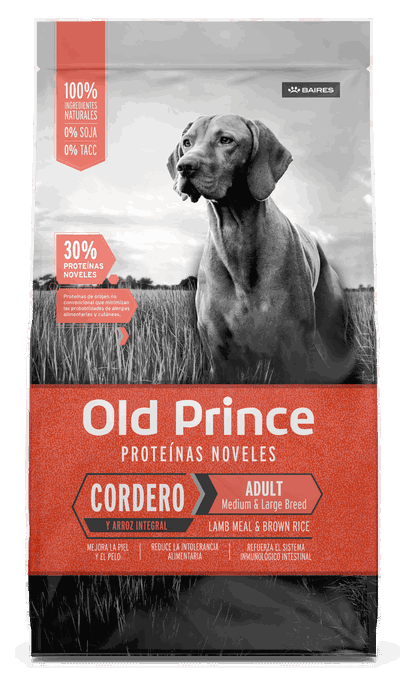 Old Prince perro adulto cordero y arroz 15kg