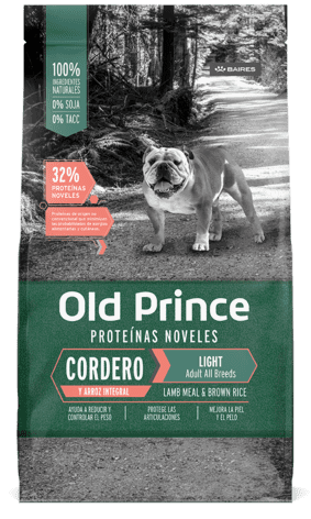 Old Prince perro adulto light cordero y arroz 15kg