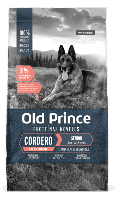 Old Prince perro senior cordero y arroz 15kg