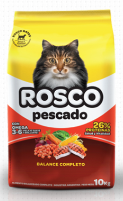 Rosco gato adulto pescado 10kg