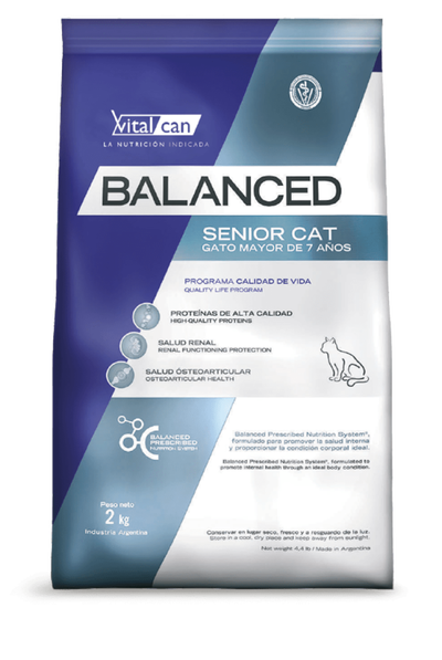Vitalcan Balanced gato senior 7,5kg