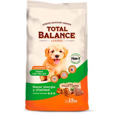 Total Balance perro cachorro 15kg