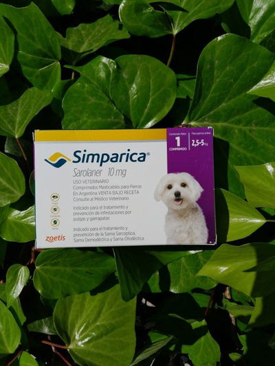 Comprimido Simparica perro 2 a 5kg