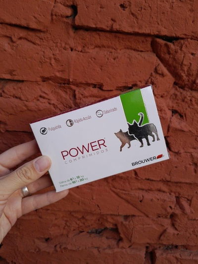 Comprimido Power perro 10 a 20kg / gato 6 a 12kg