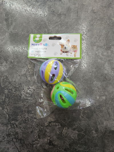 Juguete pelotas para gatos x2