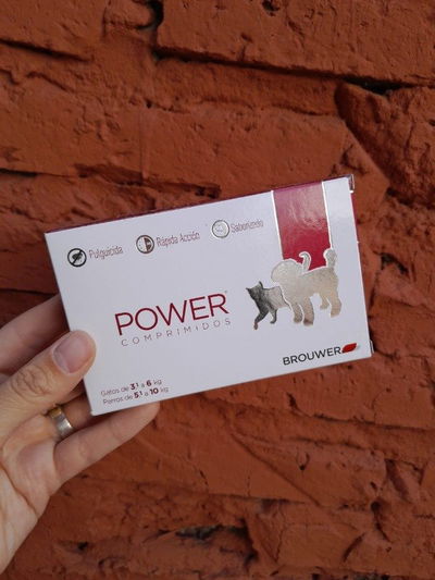 Comprimido Power perro 5 a 10kg / gato 3 a 6kg