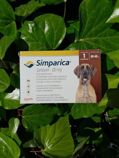 Comprimido Simparica perro 40 a 60kg