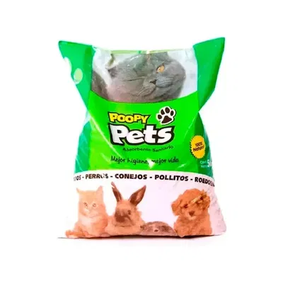 Poopy Pets madera sanitaria 5kg
