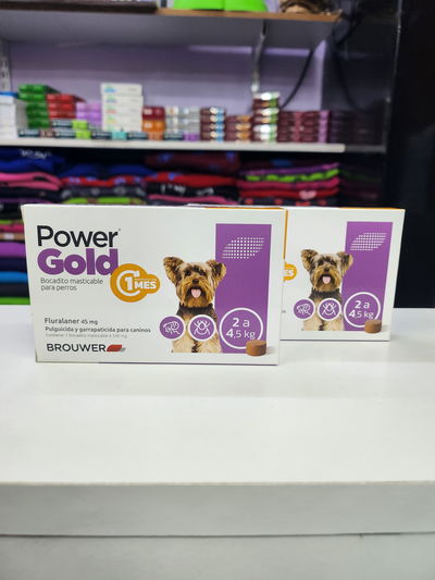 Comprimido Power Gold 2 a 4.5kg (1 mes)