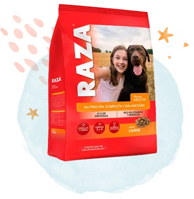Raza perro adulto 1kg