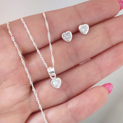 Conjunto corazón lux