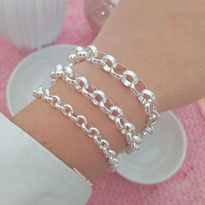 Pulsera Rolo Blanco