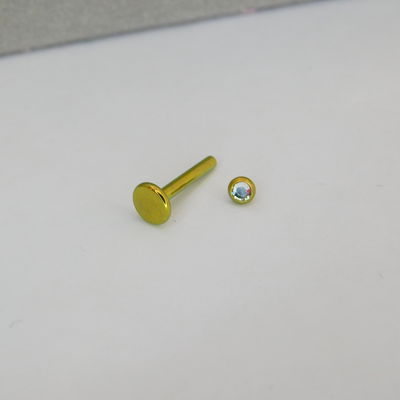 Labret gema - Titanio 65V 