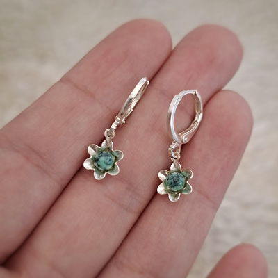 Arg. Flor turquesa - Laminado premium