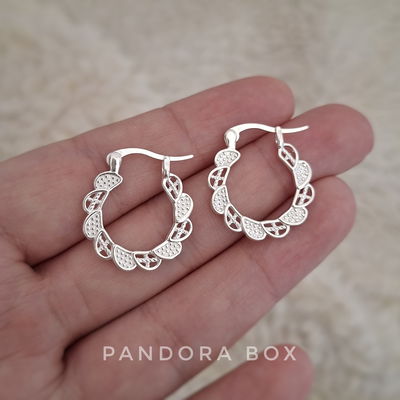 Argollas Petalos - Laminado premium 