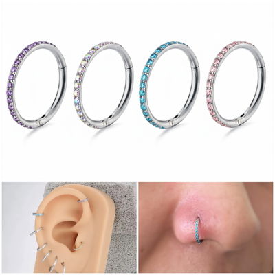 Arg. Micro-cubics colores c/ bisagra