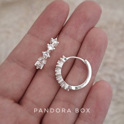 Argollas cubic 2cm - Laminado premium