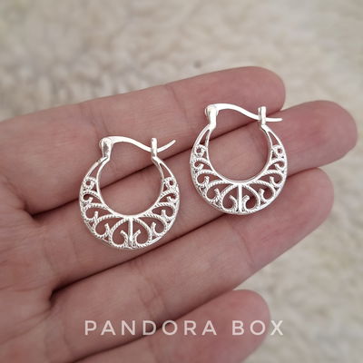 Argollas Volutas - Laminado premium 