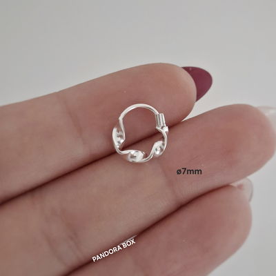 Argollita Torcida - Plata