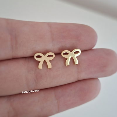 Aros Moñito - Dorado 