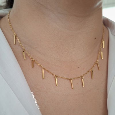 Collar Mini-bar - Dorado 