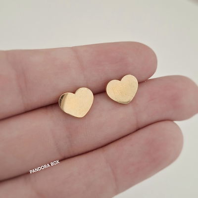 Aros Corazón - Dorado 