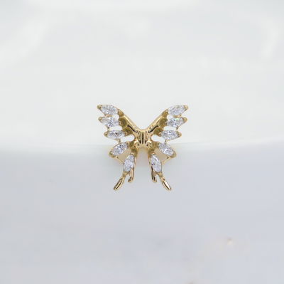 Top Mariposa - Titanio Pavonado 