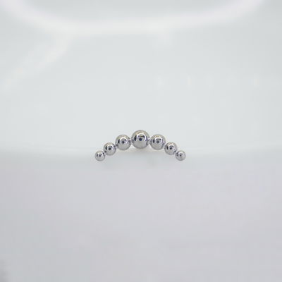 Top Medialuna bolita - Titanio