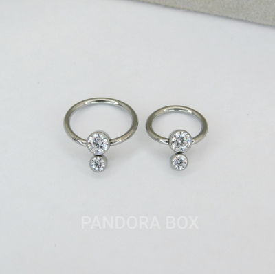 Arg. BCR doble cubic - Titanio